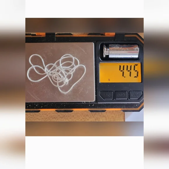 .999 Pendant Buffalo Nickel w/ .925 Silver Necklace [22"] 1mm Snake Chain - Picture 6 of 6